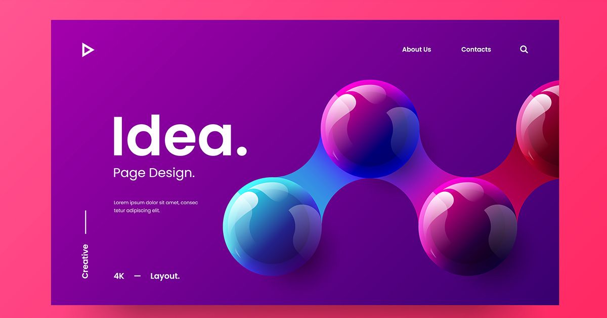 3D Landing Page